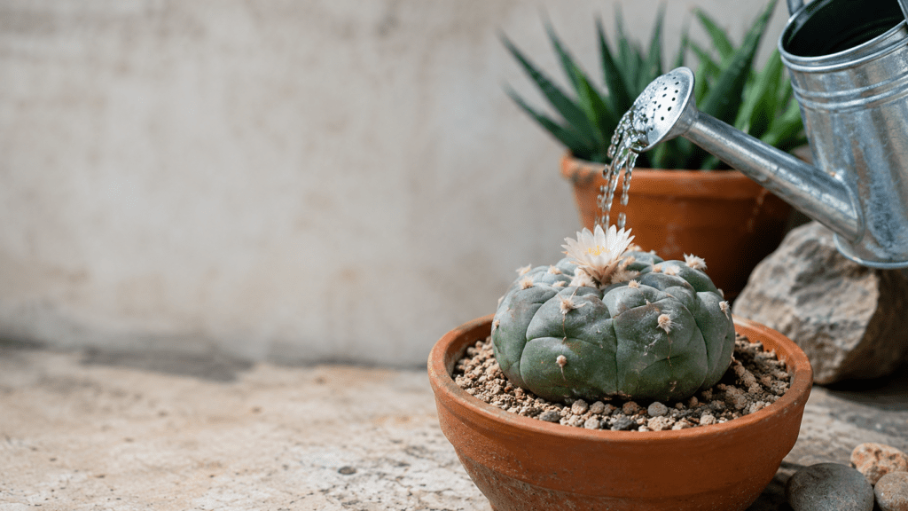 peyote cactus watering schedule