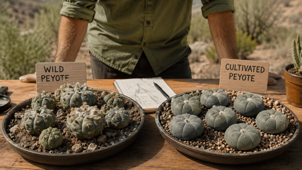 How to Tell Wild Peyote from Cultivated Peyote